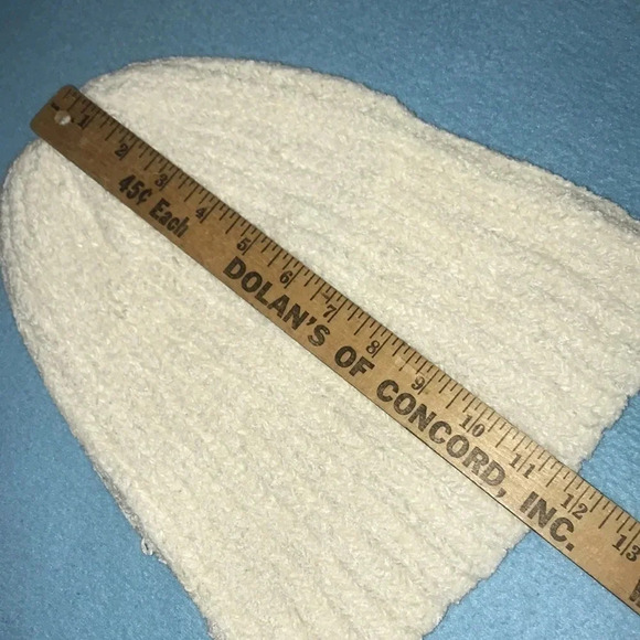 ?CHARTER CLUB knitted hat & gloves cream cable knit winter warm size OS main image 8